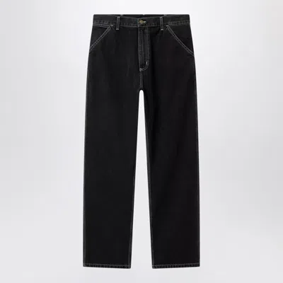 CARHARTT CARHARTT WIP BLACK SIMPLE PANT