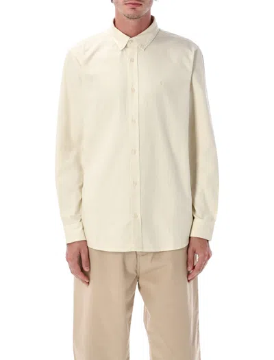 Carhartt Wip Bolton Oxford Shirt In White