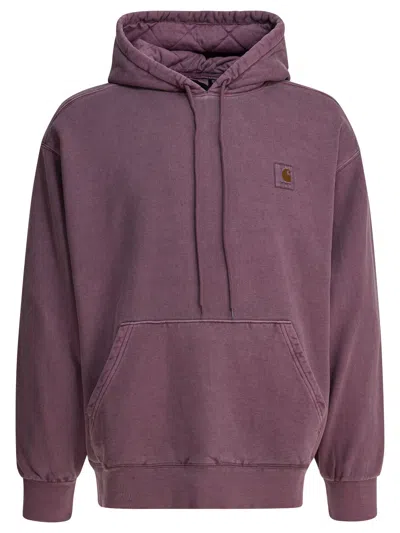 Carhartt Wip Bordeaux Cotton Sweatshirt In Multi