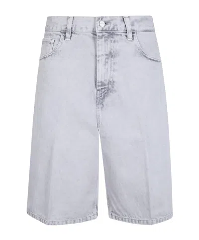 Carhartt Wip Brandon Denim Shorts In White