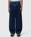 Carhartt Medium Blue Carpenter Jean Oversized Fit In Blue Stone Washed
