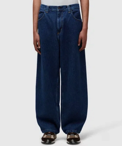 Carhartt Brandon Loose Straight Jean In Blue Stone Washed