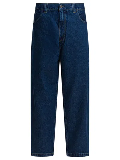 Carhartt Wip Wide Fit Mid Rise Jeans For Men In Animal Print