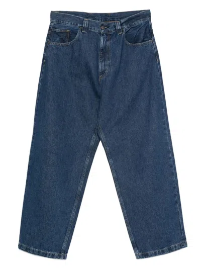 Carhartt Wip Denim Cotton Jeans In Blue