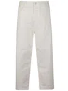 Carhartt Man Pants White Size 31w-32l Organic Cotton In White