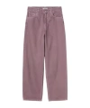 Carhartt Wip Brandon Logo-patch Jeans In Pink