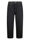 Carhartt Work In Progress Brandon Loose Straight Leg Jeans In Black