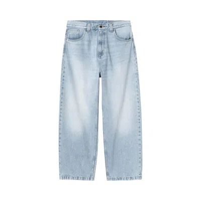 Pre-owned Carhartt Wip Brandon Pant 'blue (stone Washed)' | Men's Size S