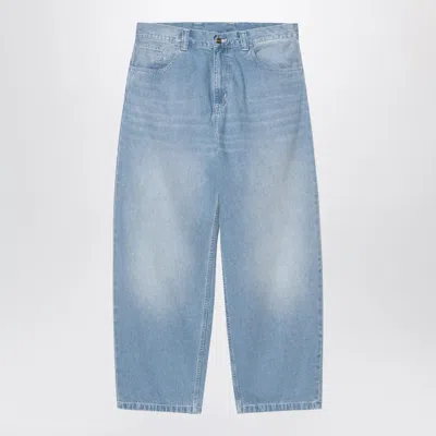 Carhartt Wip Brandon Pant Blue/light True Washed In Light Blue