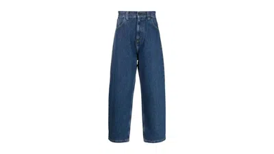 Pre-owned Carhartt Wip Brandon Pant In Blue