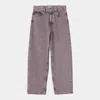 Carhartt Brandon Jeans In Purple