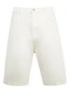 Carhartt Wip Brandon Short In Beige