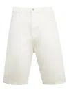 Carhartt Wip Brandon Short In Beige