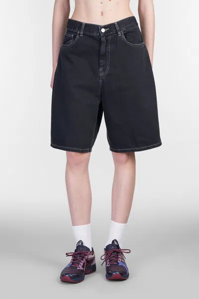 Carhartt Wip Brandon Short Shorts In Black