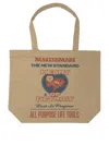 Carhartt Graphic Print Canvas Tote Bag In Neutral