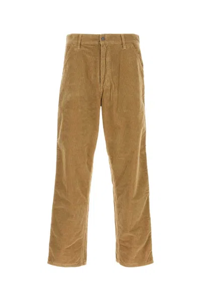 Carhartt Wip Camel Corduroy Single Knee Pant