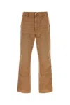 Carhartt Cotton Double Knee Straight Leg Trousers In Animal Print
