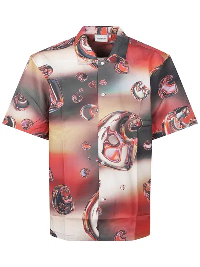 Carhartt Wip Camicia Solar Cromo In Multi