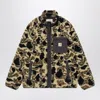 Carhartt Man Green Jackets In Animal Print