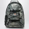 Carhartt Wip Camo Kickflip Backpack In Green