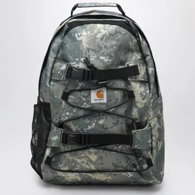 Carhartt Wip Camo Kickflip Backpack In Green