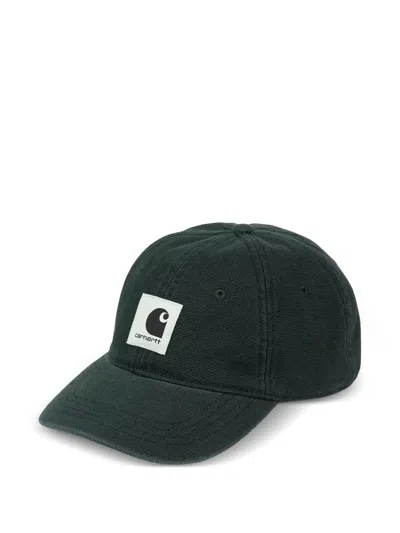 Carhartt Canvas Baseball Cap In Green