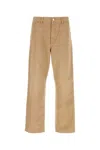 Carhartt Og Single Knee Printed Straight-leg Organic Cotton-canvas Trousers