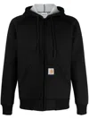 Carhartt Car Lux Hooded Jacket In Black