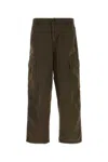 Carhartt Wip Brown Cotton Kade Cargo Pant In Animal Print