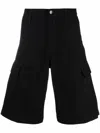 Carhartt Straight-leg Tailored Shorts In Black