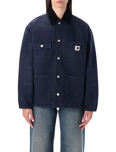 Carhartt Wip  Og Michigan Coat In Canvas In Blue