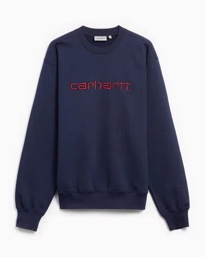 Carhartt Wip  Sweat In Blue