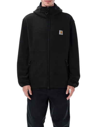 Carhartt Versatile Hooded Jacket Adjustable Features In Black