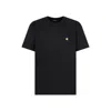 Carhartt Short Sleeve Chase T Shirt Dark Navy Gold