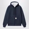 Carhartt Wip Carlux Hooded Jacket In Jupiter/grey In Blue