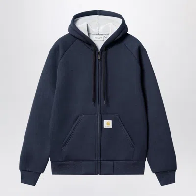 Carhartt Wip Carlux Hooded Jacket In Jupiter/grey In Blue