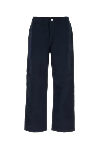 Carhartt Wip Carpenter-style Canvas Harold Pant In Animal Print