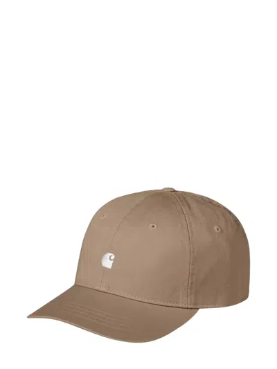 Carhartt Wip Carpenter-style Cotton Cap For Men In Brown