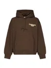 Carhartt Charm Link Drawstring Hoodie In Brown