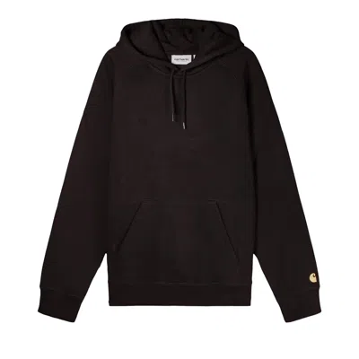 Pre-owned Carhartt Wip Chase Hoodie 'black'