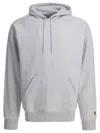 Carhartt Chase Drawstring Hoodie In Gray
