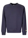 Carhartt Long-sleeved Sweater In Navy