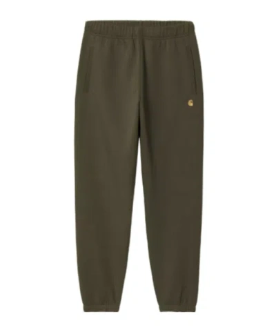 Carhartt Wip Chase Loose-fit Joggers In Green