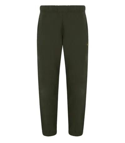 CARHARTT CARHARTT WIP CHASE OLIVE GREEN SWEATPANTS