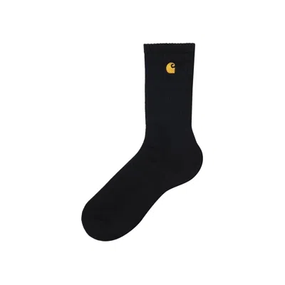 Pre-owned Carhartt Wip Chase Socks 'black' | Men's Size Onesize