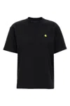 Carhartt S/s Chase T-shirt Men Black In Cotton In Black