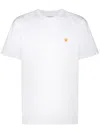 Carhartt Short Sleeve Chase T Shirt White Gold