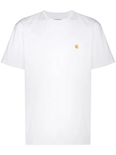 Carhartt Wip Chase T-shirt In White