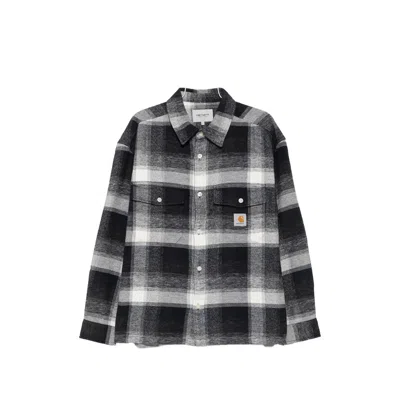 Carhartt Wip Checked Cotton Shirt In Animal Print