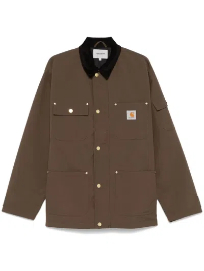 Carhartt Wip Clapton Jacket Clothing In Brown